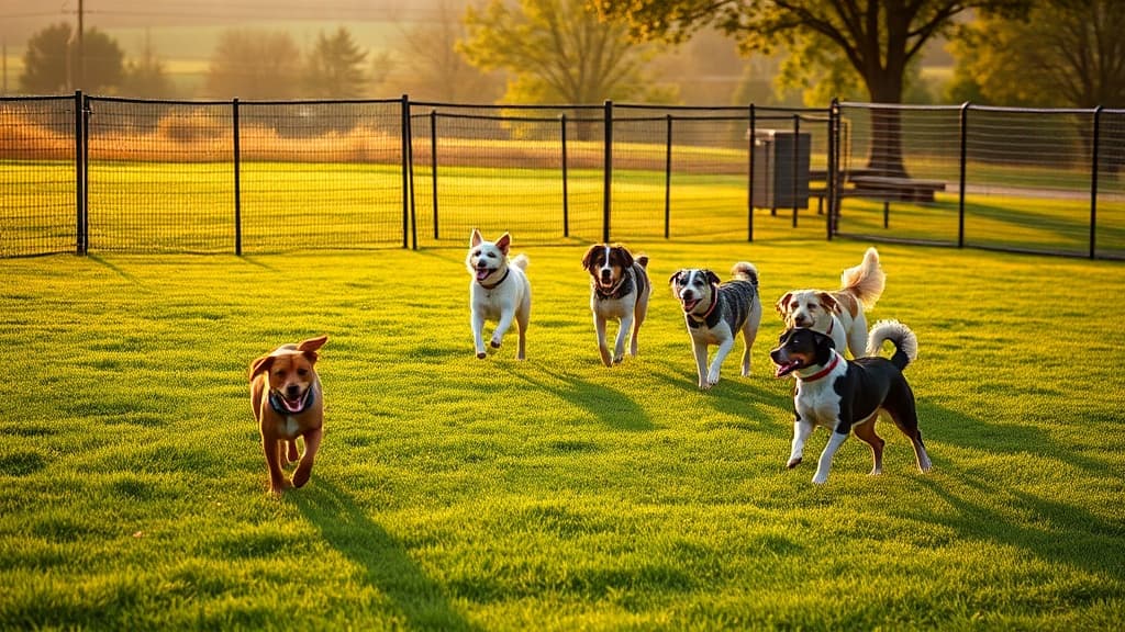 Dog Park at Goodrich Park dog park in Winchester, IN