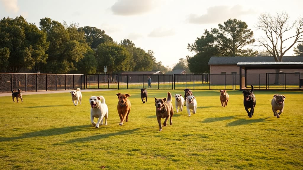 Dog Park dog park in The Woodlands, TX