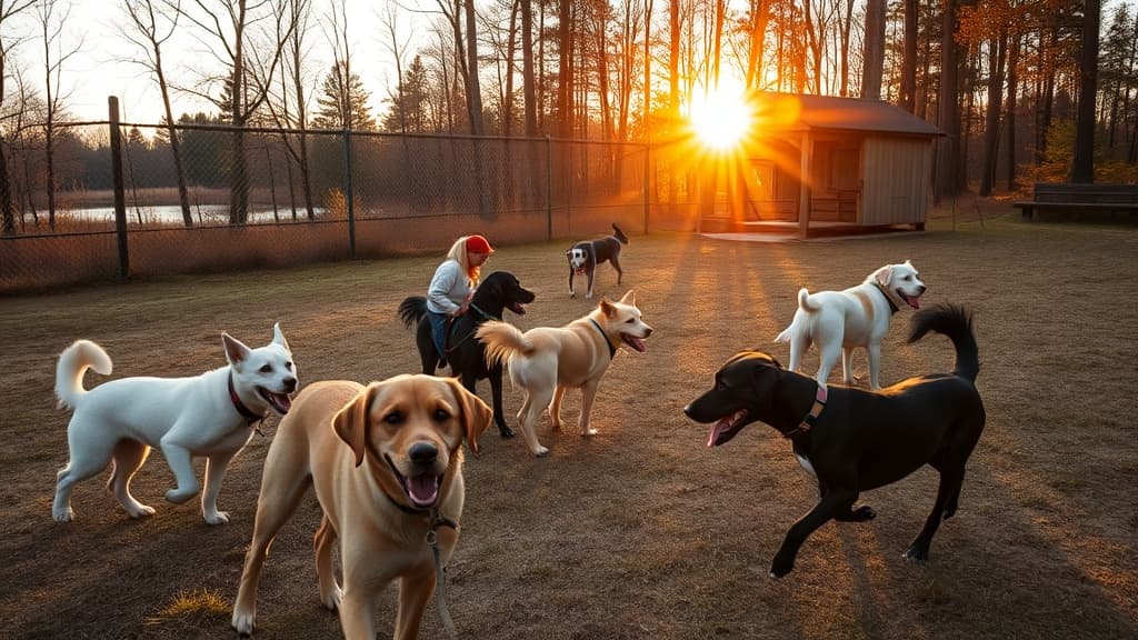 Dog Park dog park in Cascade Township, MN