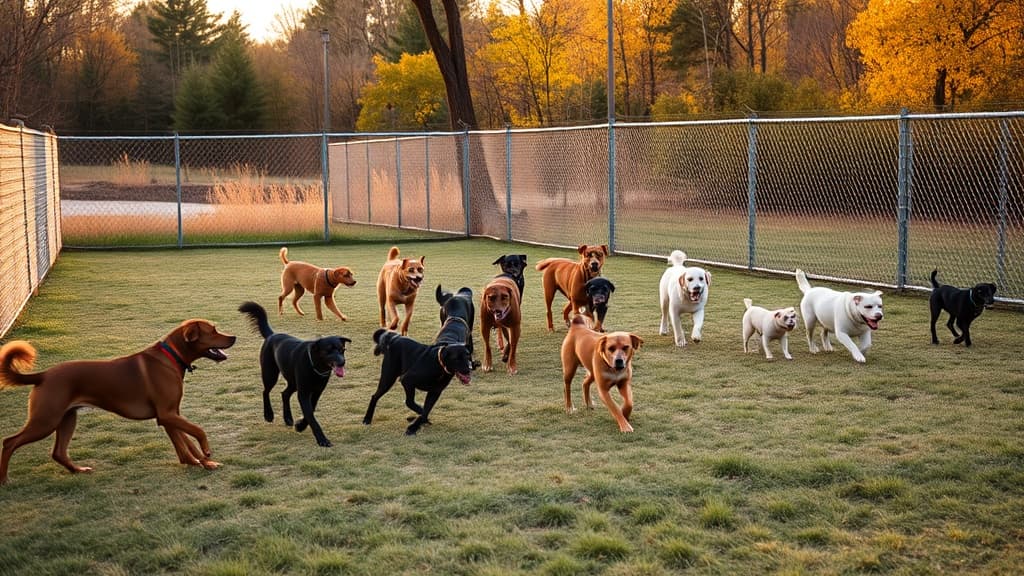 Rice Creek Off-Leash Dog Area dog park in Shoreview, MN