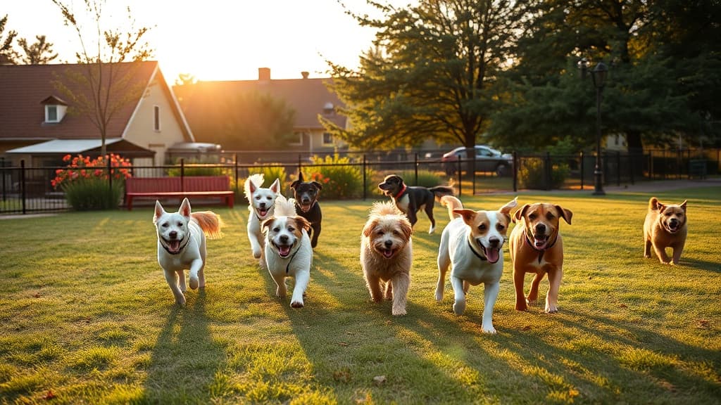Bark Park dog park in Pittsburgh, PA