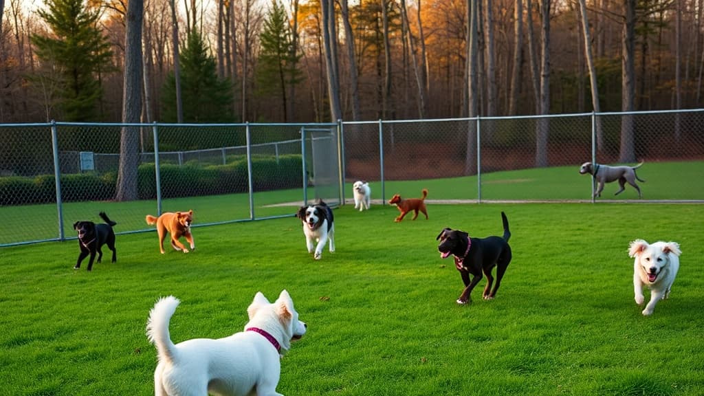 Dog Park at Terrill Park dog park in Concord, NH