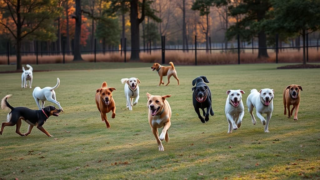 Henderson Park Dog Park dog park in Tucker, GA