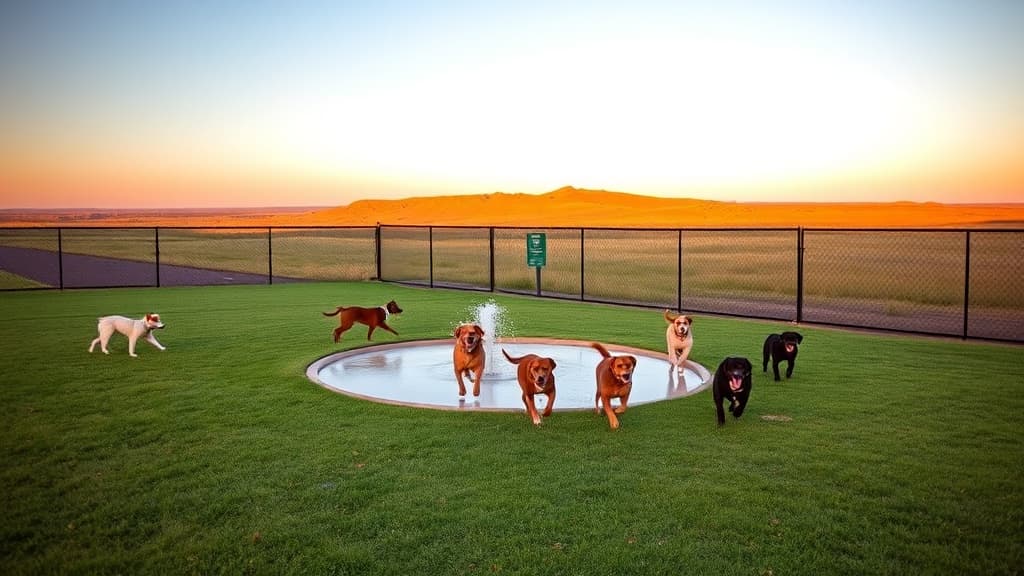 Duffys Dog Park dog park in The Village, OK