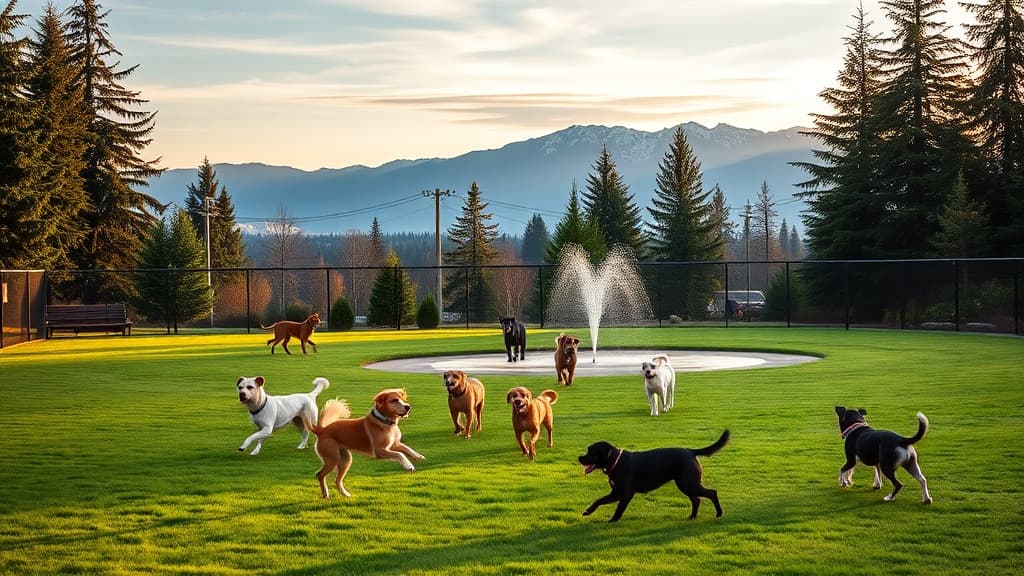 Grandview Off Leash Dog Park dog park in SeaTac, WA
