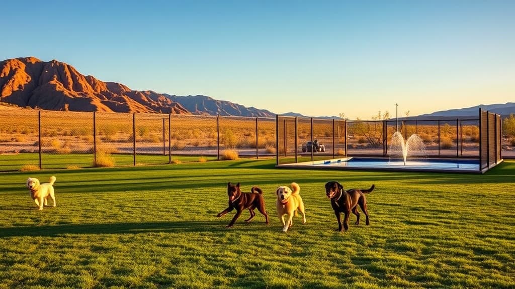 Liberty Pond Dog Park dog park in Fallon, NV