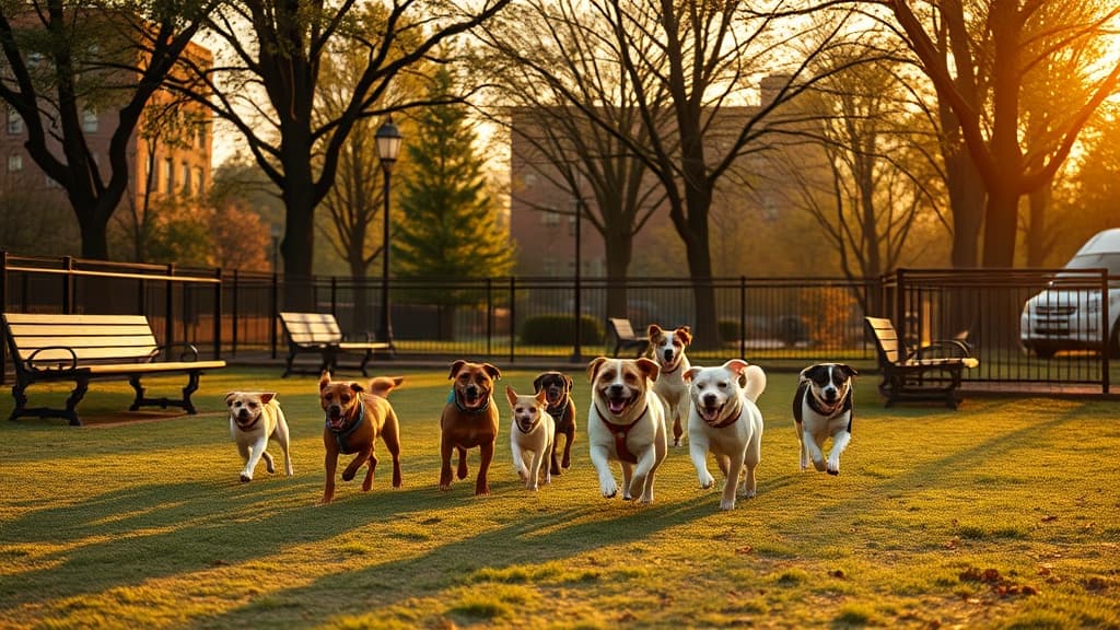 Dog Park dog park in Taft Corners, VT