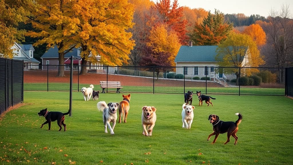 Paw Meadow Dog Park dog park in Simsbury, CT