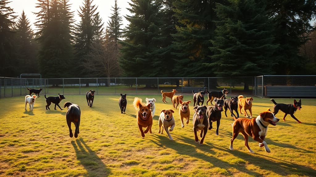 Dog Park at Summit Park dog park in Maple Valley, WA