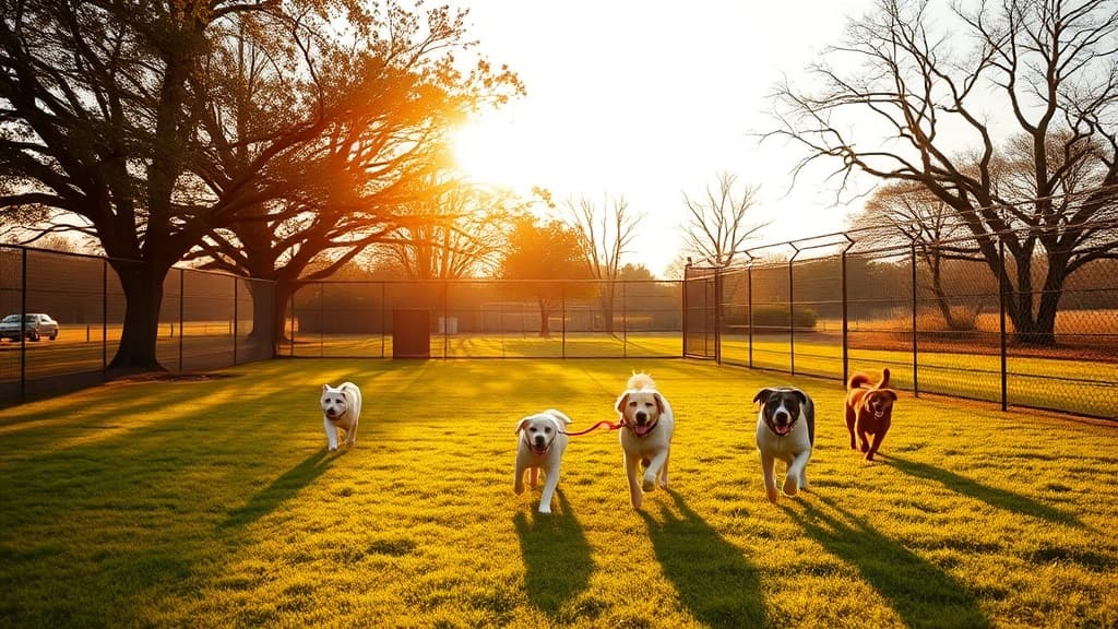 Waveland Bark Park dog park in Waveland, MS