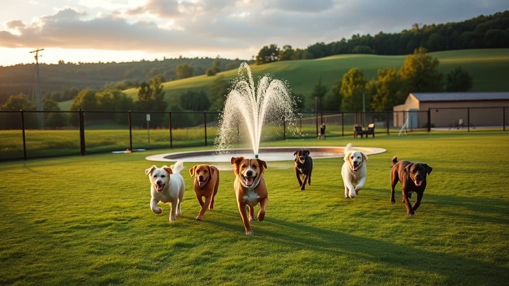 Dog Park at Greenway Farm dog park in Chattanooga, TN
