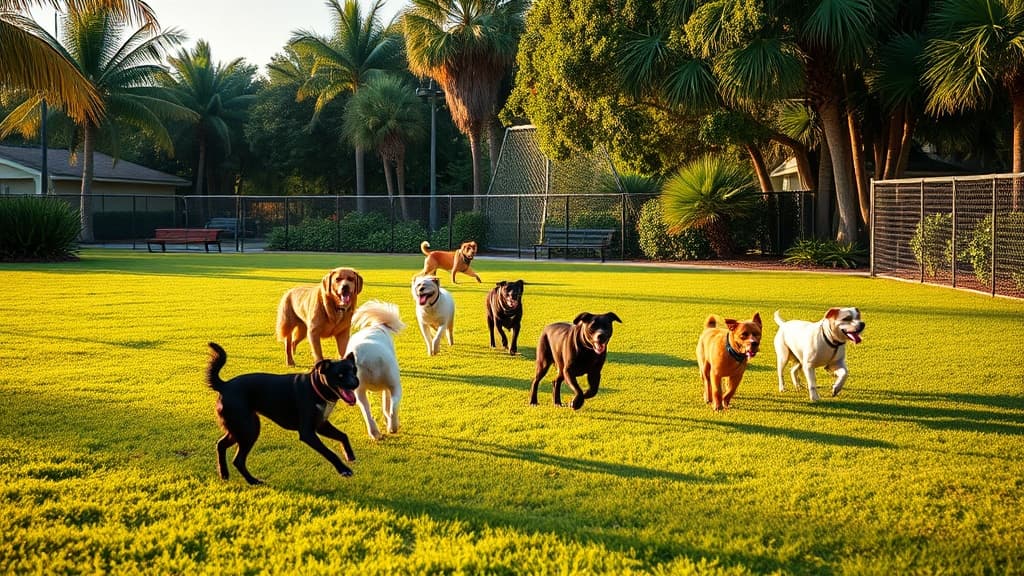 Woofing Waters Dog Park dog park in Deerfield Beach, FL
