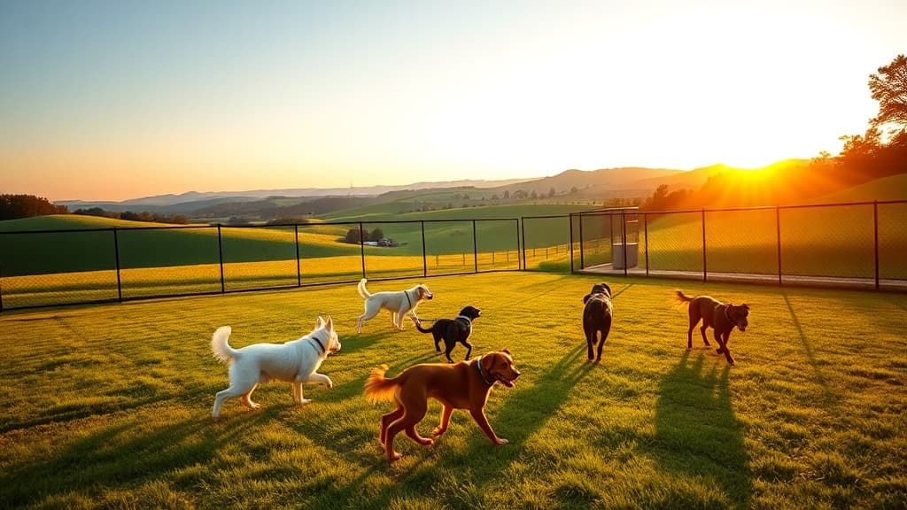 Love's Travel Stop dog park in Mount Juliet, TN