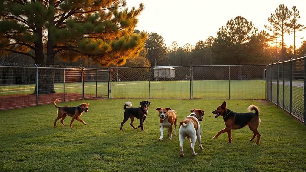 Love's Travel Stop dog park in Ozark, AL