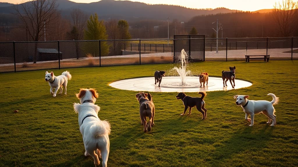Grist Mill Dog Park dog park in Alexandria, VA