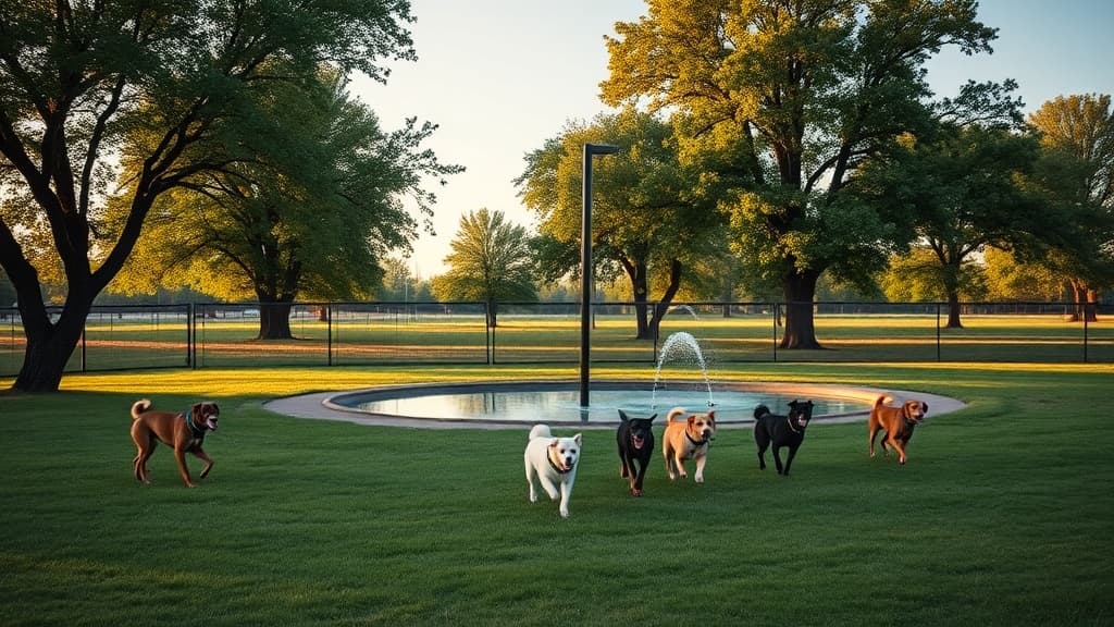 Walnut Dog Park dog park in Chillicothe, IL