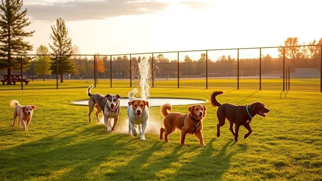 Whitney Dog Park dog park in St Cloud, MN