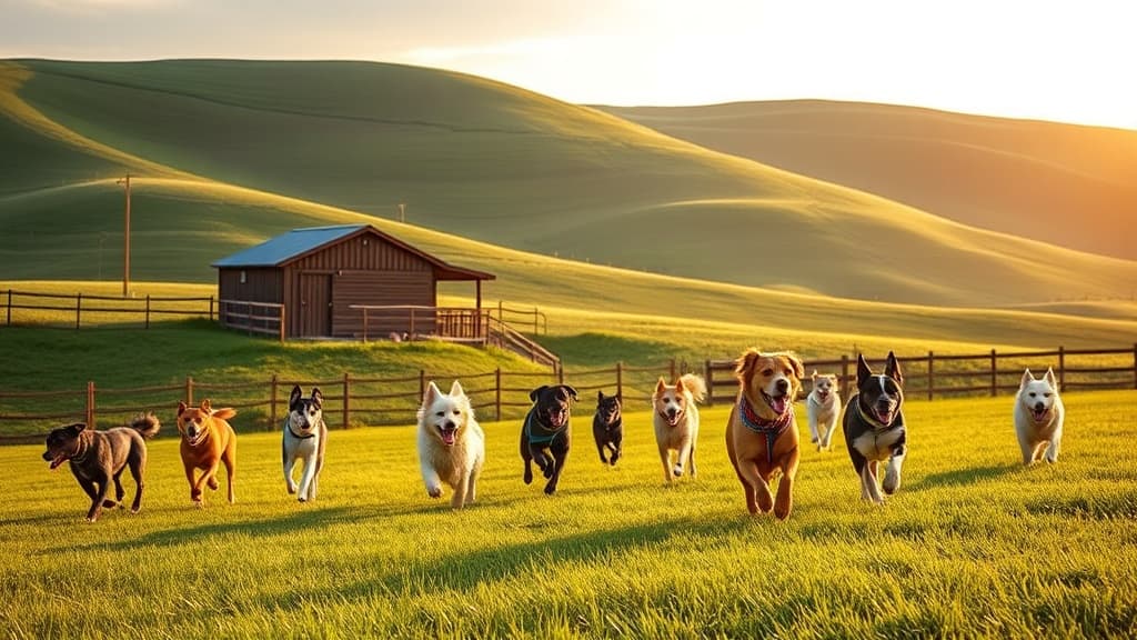 Love's Dog Park dog park in Elkhorn, WI