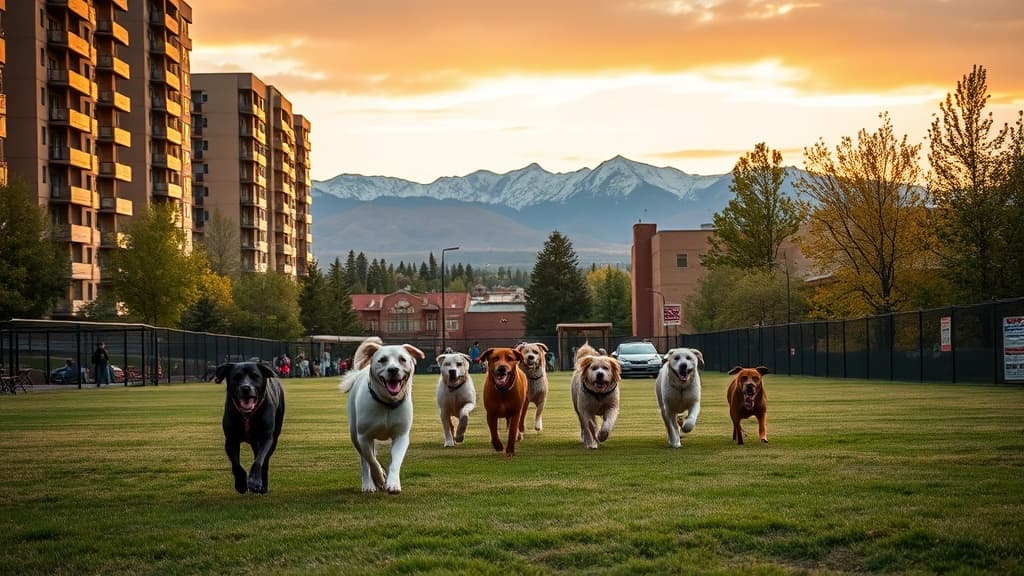 Lakeview Towers/ Belmar Dog Park dog park in Lakewood, CO