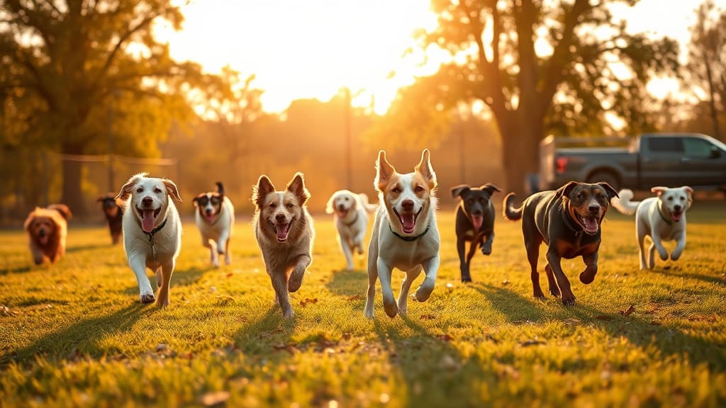 Dog park dog park in Jacksonville, IL