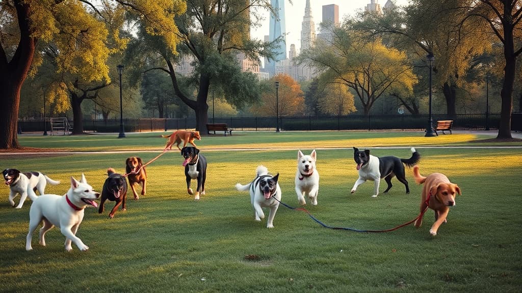 Morningside Dog Run dog park in New York, NY