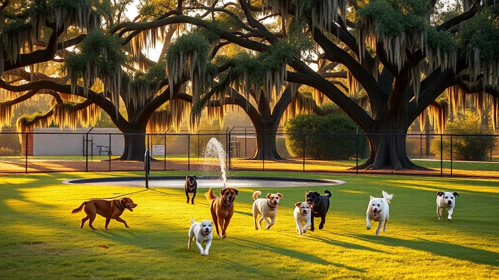 North Mt. Carmel Bark Park dog park in Hampton, GA