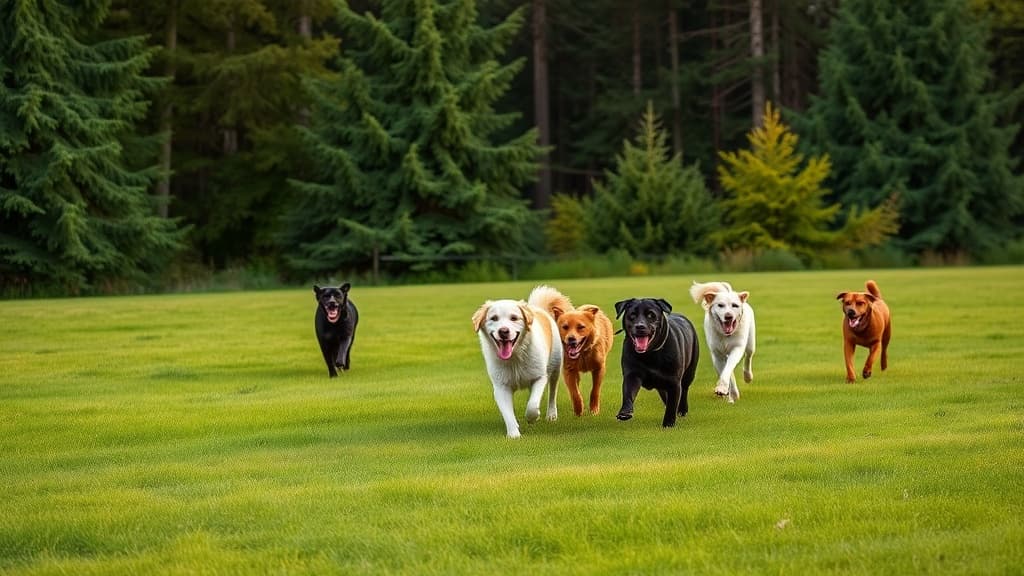 Woodland Meadow Park Off Leash Area dog park in Corvallis, OR