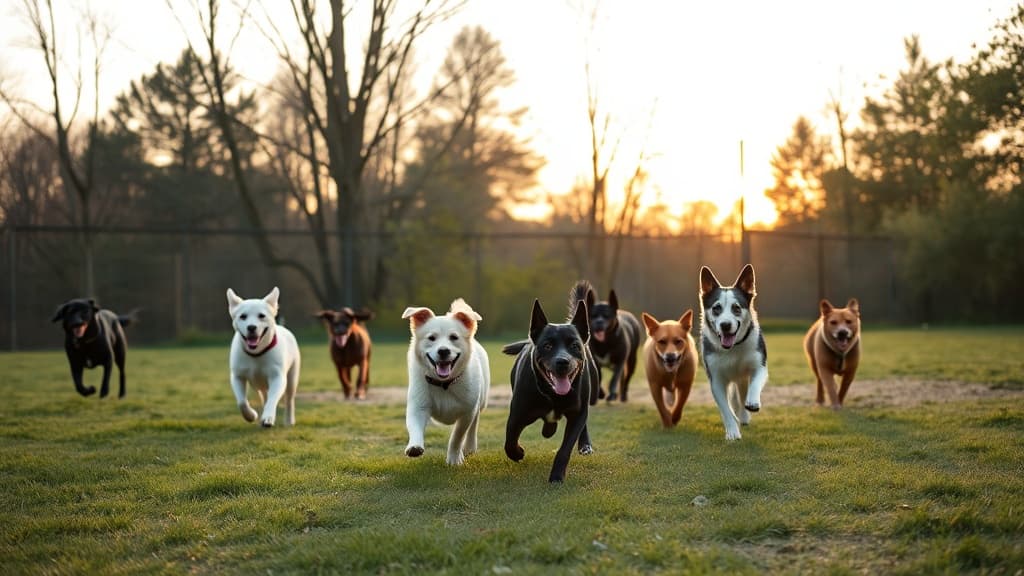 Dog Run dog park in Unknown, VA