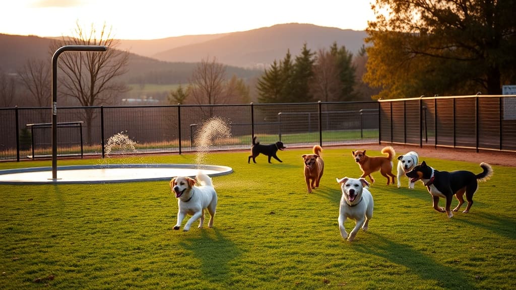 Baron Cameron Dog Park dog park in Reston, VA