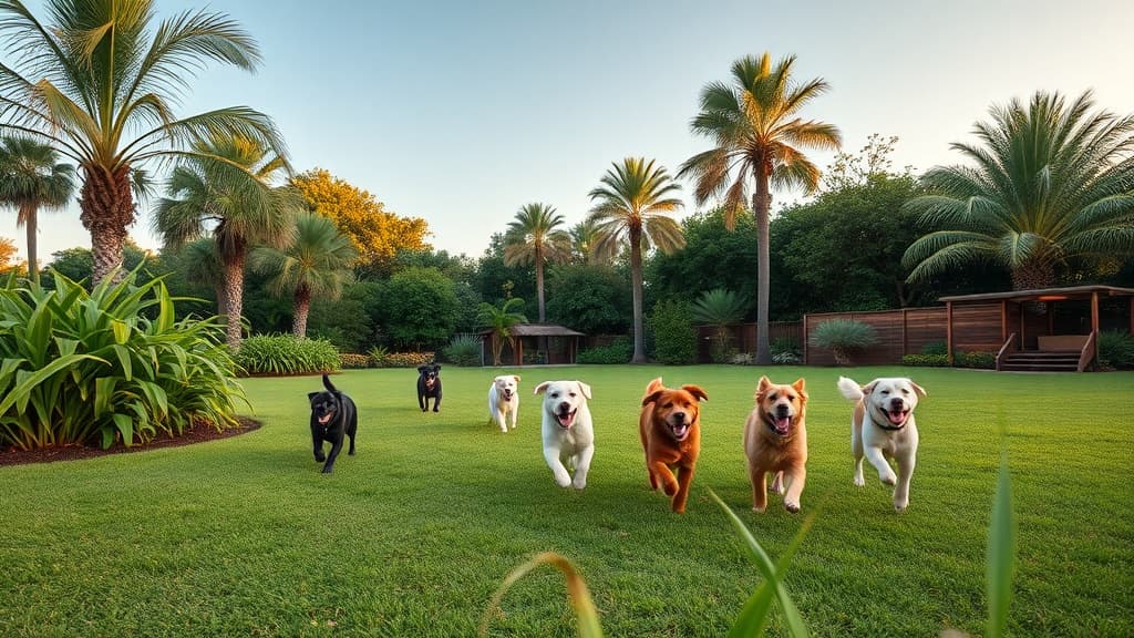 Big Guys dog park in Unknown, FL