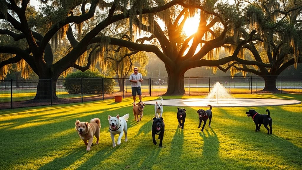 Union County Farmers dog park in Blairsville, GA