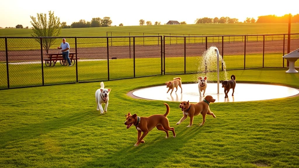 Four Paws Dog Park dog park in Greenwood, IN