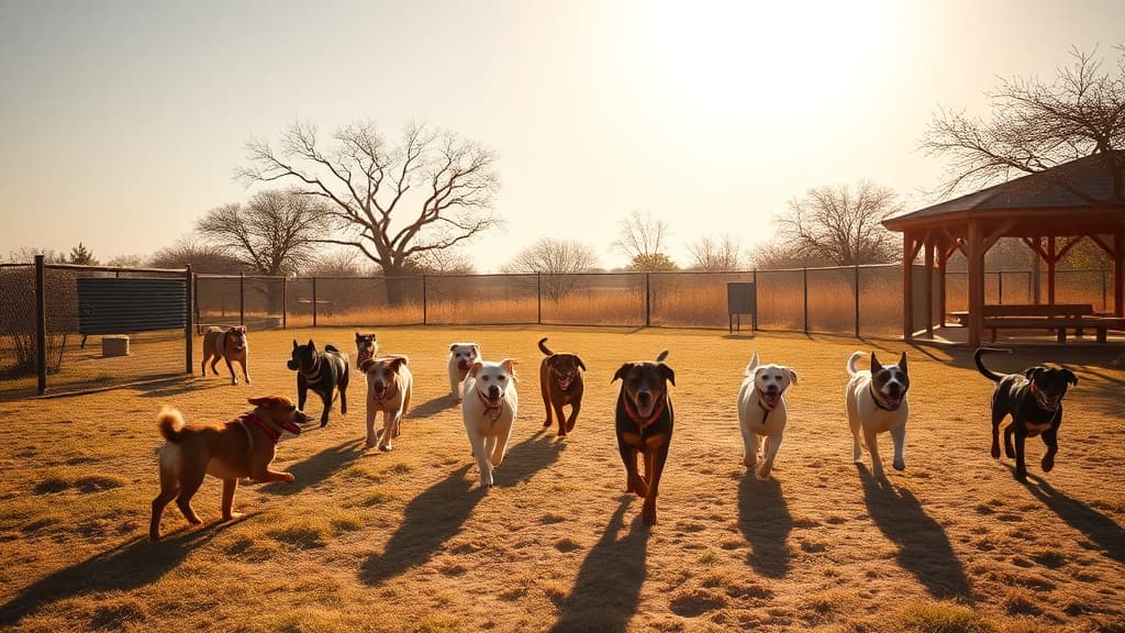 Dog Park dog park in Chaffee Village, TX