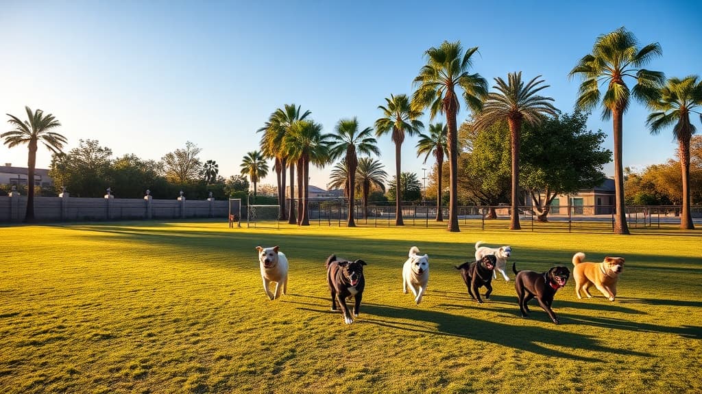 David R. Gafin Dog Park dog park in Downey, CA