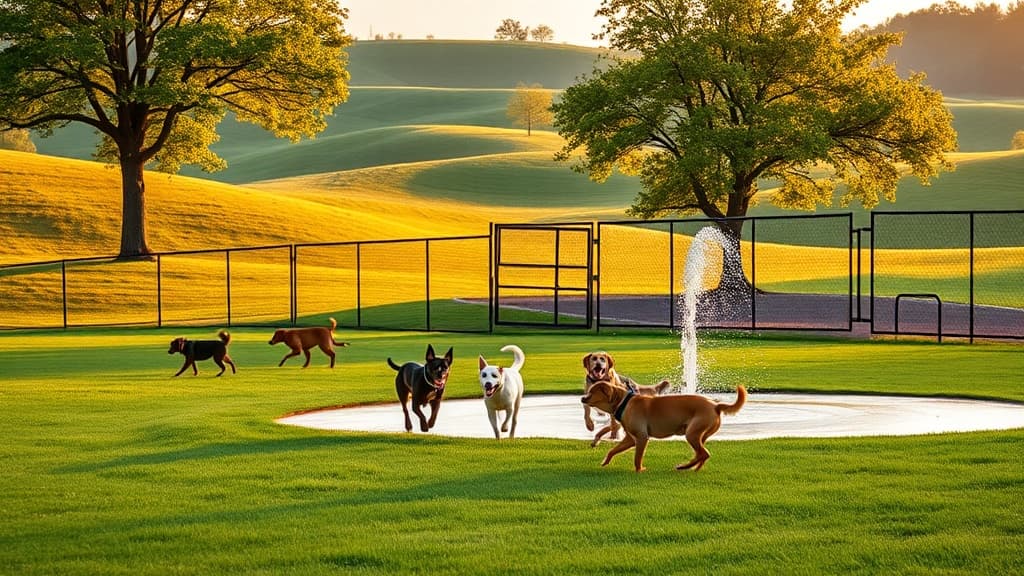 Dog Park at Thomas B. Kyle Memorial Park dog park in Tipp City, OH