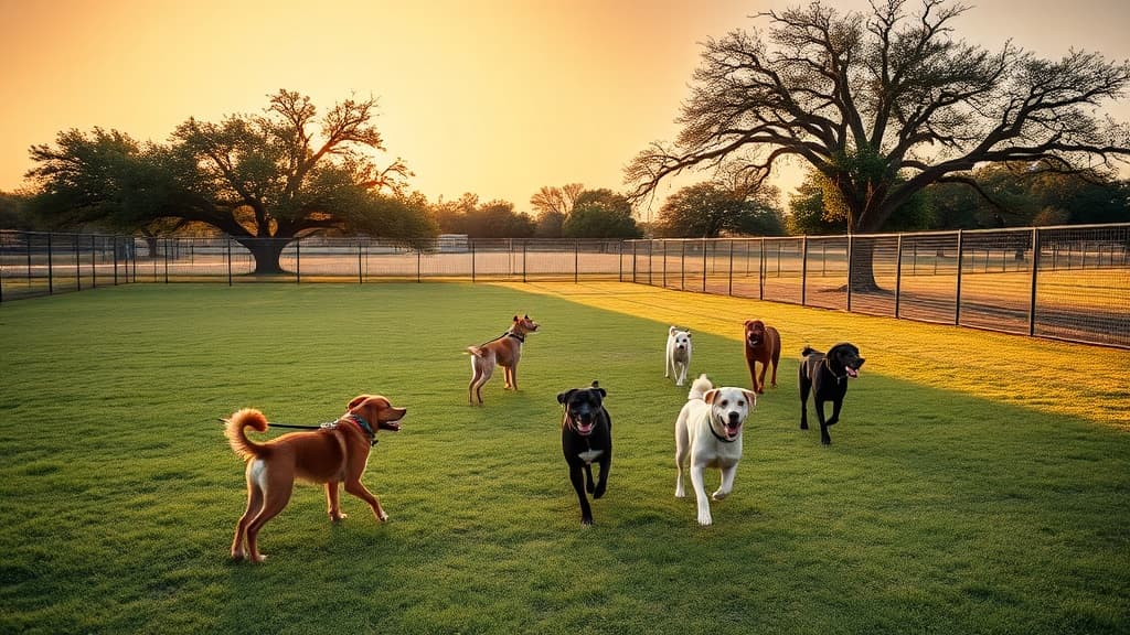 Love's Travel Stop dog park in Laredo, TX