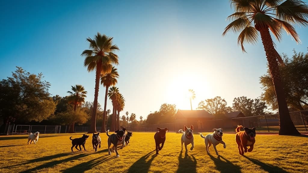 Claremont Pooch Park dog park in Claremont, CA