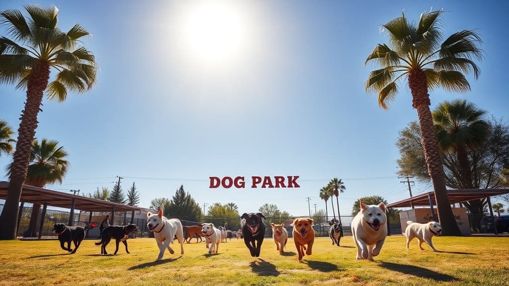 Bark Dog Park & Tap Room dog park in Modesto, CA