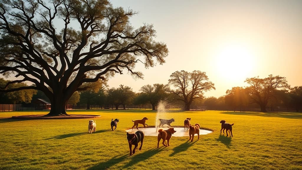 Dog Park at Walnut Creek Metro Park