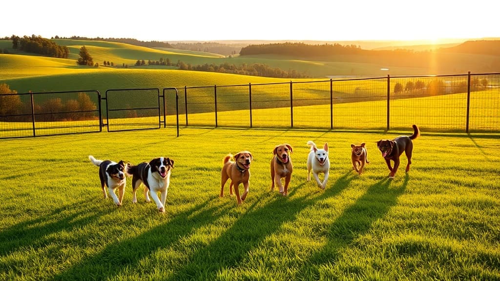 Homestead Howl Dog Park dog park in Village of Germantown, WI