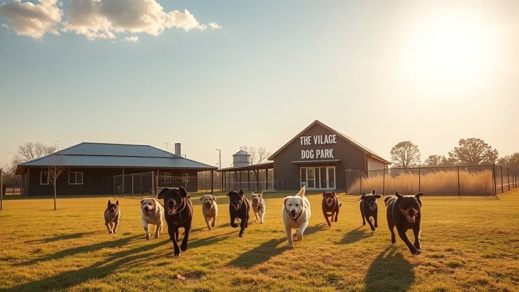 The Village WAG dog park in Dallas, TX