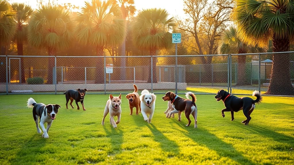 Love's Travel Stop dog park in Orangeburg, SC