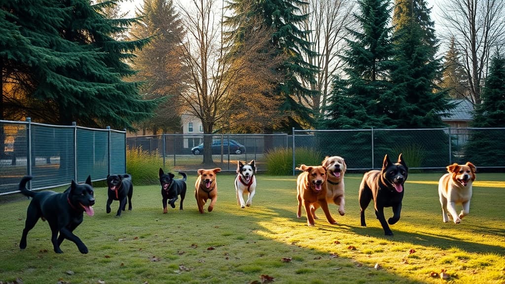 Youngstown Flats Dog Run Feature dog park in Seattle, WA