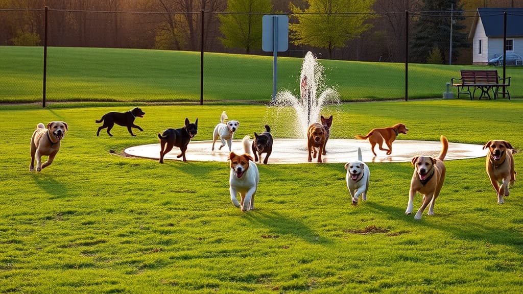 Coyner Springs Park Dog Mall dog park in Waynesboro, VA