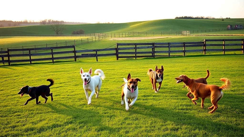 PG&J's Dog Park Bar dog park in Louisville, KY