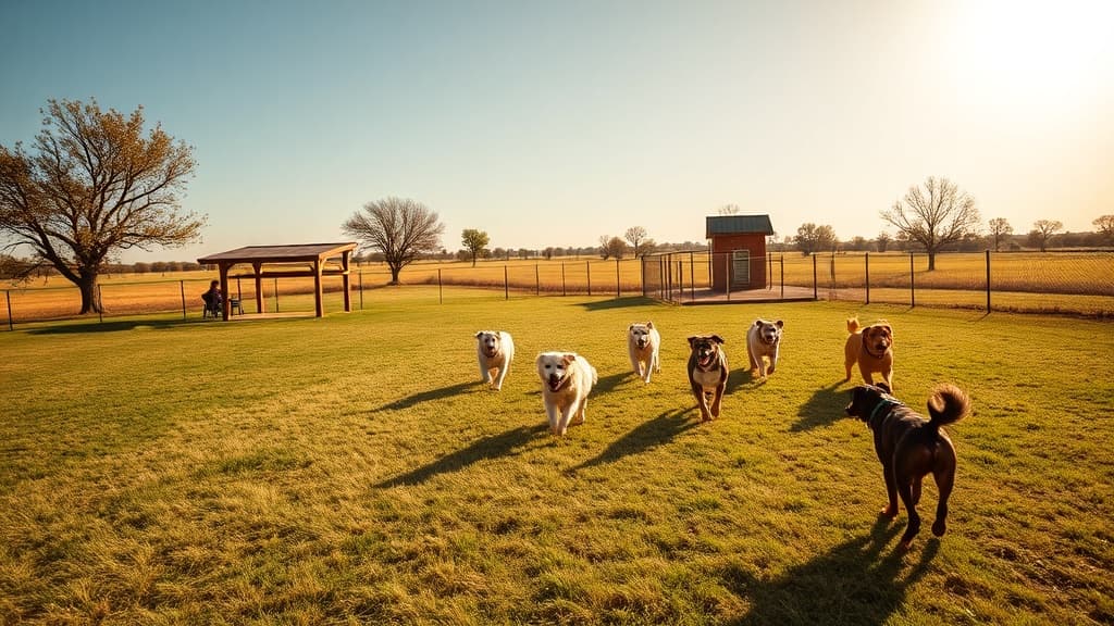 OnCue Dog Park dog park in Guthrie, OK
