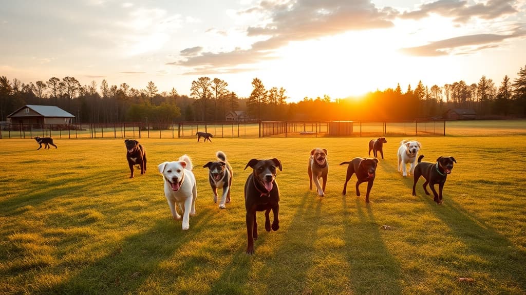 Large Dog Park dog park in Delano, MN