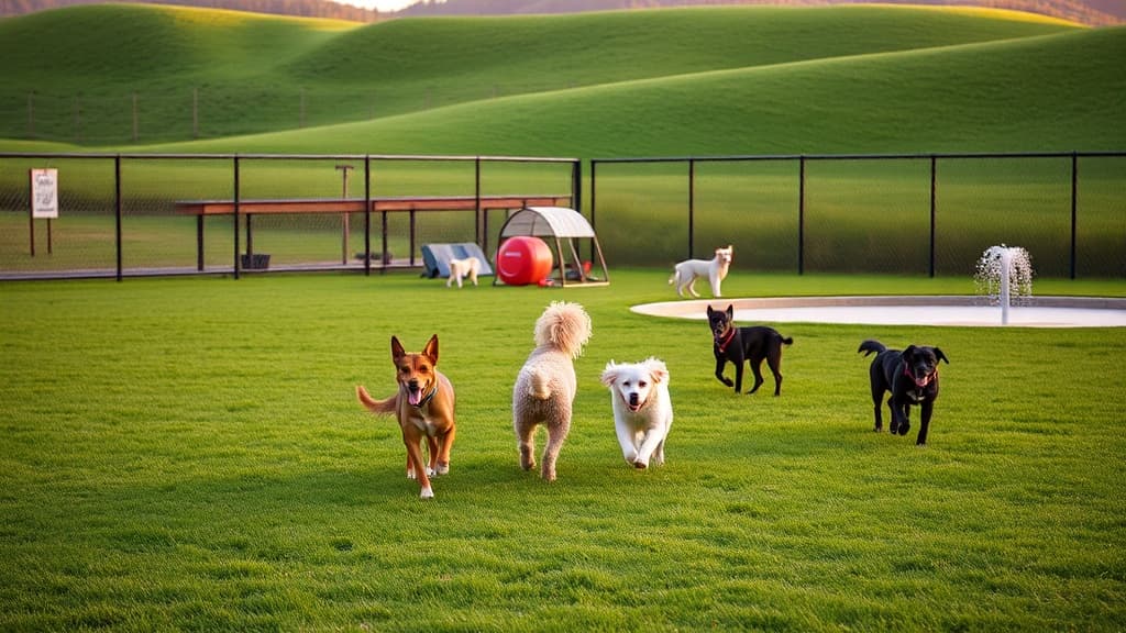 Bark Park dog park in Bristol, TN
