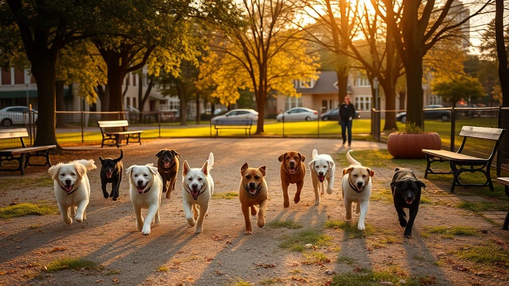 Dog Park dog park in Town of Clay, NY