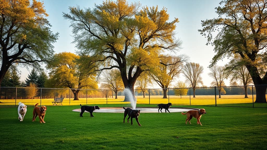 Hamlin Dog Friendly Area dog park in Chicago, IL